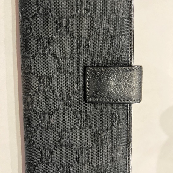 Black Gucci Cloth Wallet - Picture 4 of 12